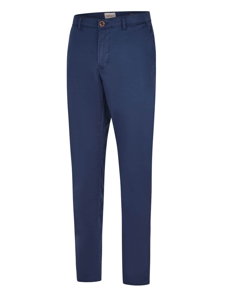 Hattric Mens Harvey Slim Chino Trousers Navy Northern Ireland Belfast