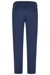 Hattric Mens Harvey Slim Chino Trousers Navy Northern Ireland Belfast