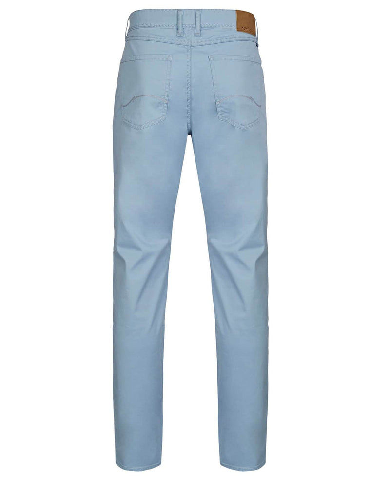 Hattric Mens Hunter 5 Pocket Straight Leg Trousers Blue Northern
