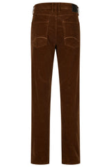 Hattric Mens Hunter Corduroy Trousers Cognac Northern Ireland Belfast