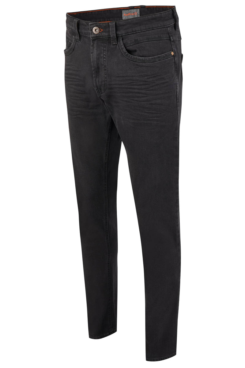 Hattric Men’s Jeans Harris Slim Leg Stretch 688495 Black Northern