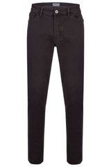 Hattric Men’s Jeans Hunter Stretch Fit Straight Leg Black - 