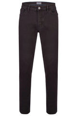 Hattric Men’s Jeans Hunter Stretch Fit Straight Leg Black - 