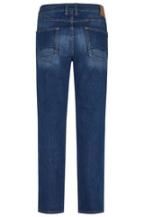 Hattric Mens Jeans Parker Straight Leg Indigo With Use Northern