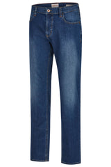 Hattric Mens Jeans Parker Straight Leg Indigo With Use Northern