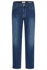 Hattric Mens Jeans Parker Straight Leg Indigo With Use Northern