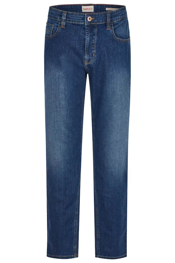 Hattric Mens Jeans Parker Straight Leg Indigo With Use Northern