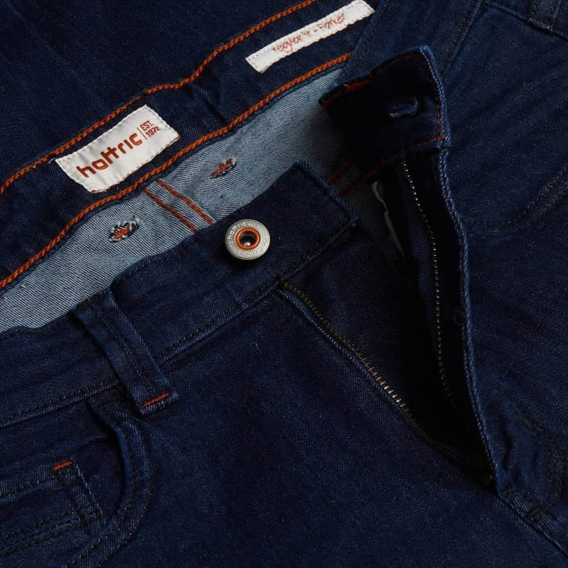 Hattric Mens Jeans Parker Straight Leg Raw Blue Northern Ireland