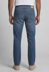 Hattric Mens Parker Straight Jeans Fantastic Flex Dark Blue Northern
