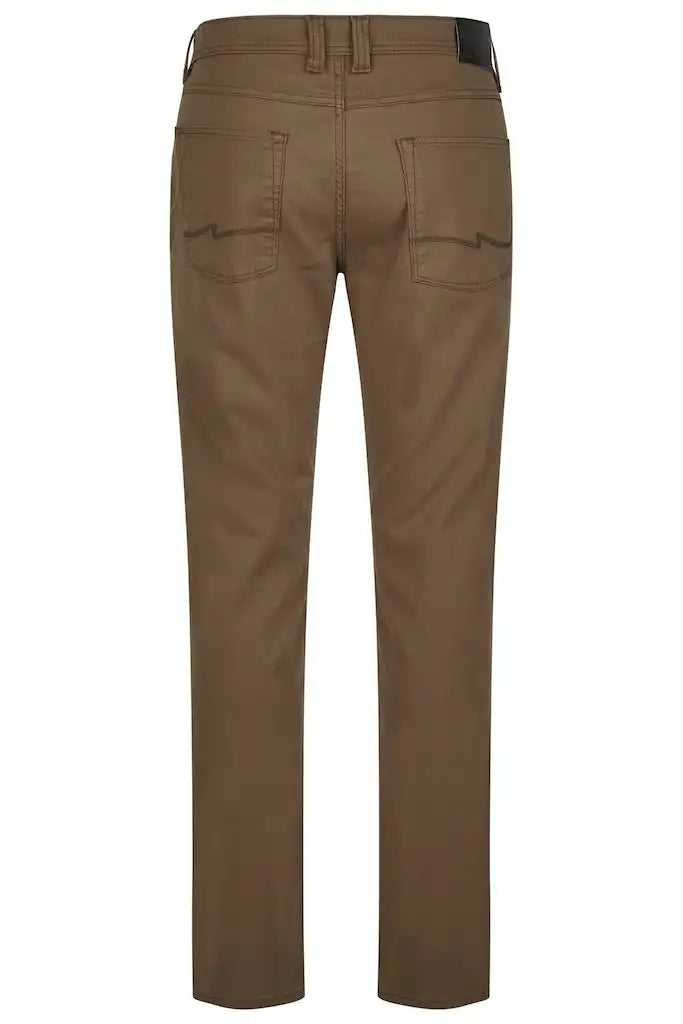 Hattric Men’s Trousers Harris Modern Stretch 688455-2235-16 Mid Brown