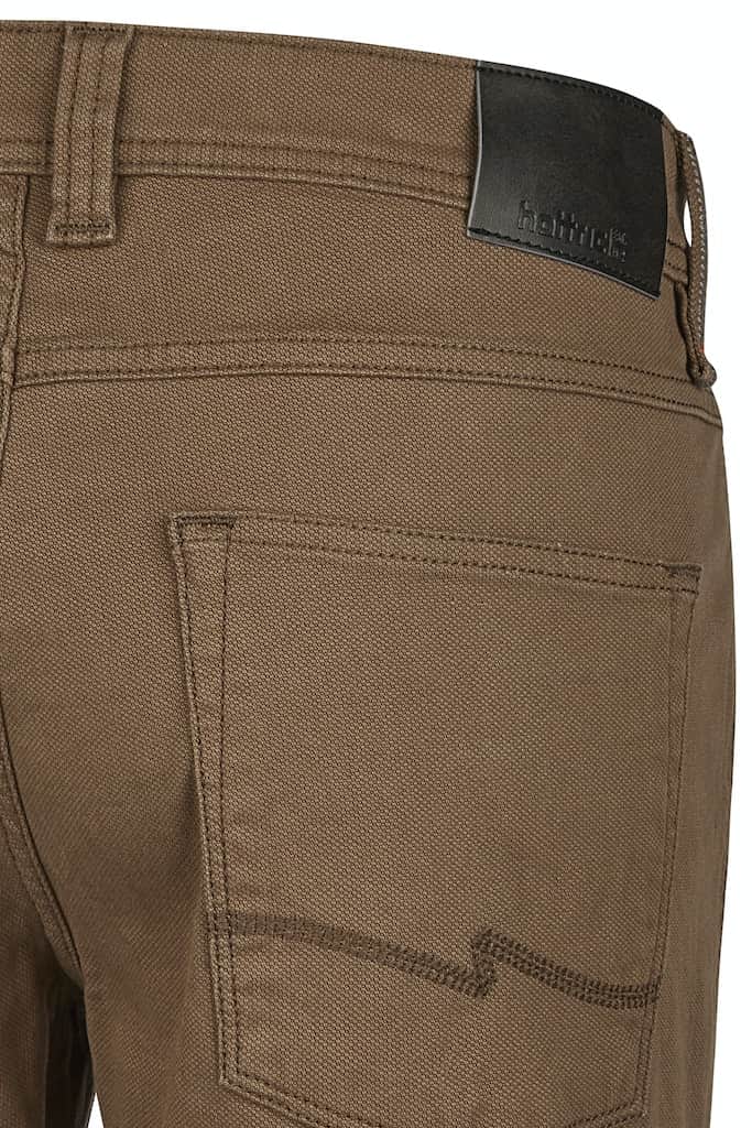 Hattric Men’s Trousers Harris Modern Stretch 688455-2235-16 Mid Brown