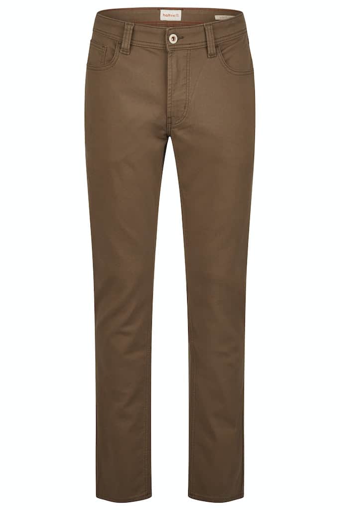 Hattric Men’s Trousers Harris Modern Stretch 688455-2235-16 Mid Brown