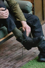 HJ Hall Commando Outdoor Woolrich Socks Airforce Blue - 6-11