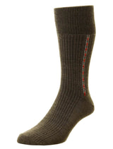 HJ Hall Fancy Panel HJ44 Fancy Panel Half Hose Classic Sock