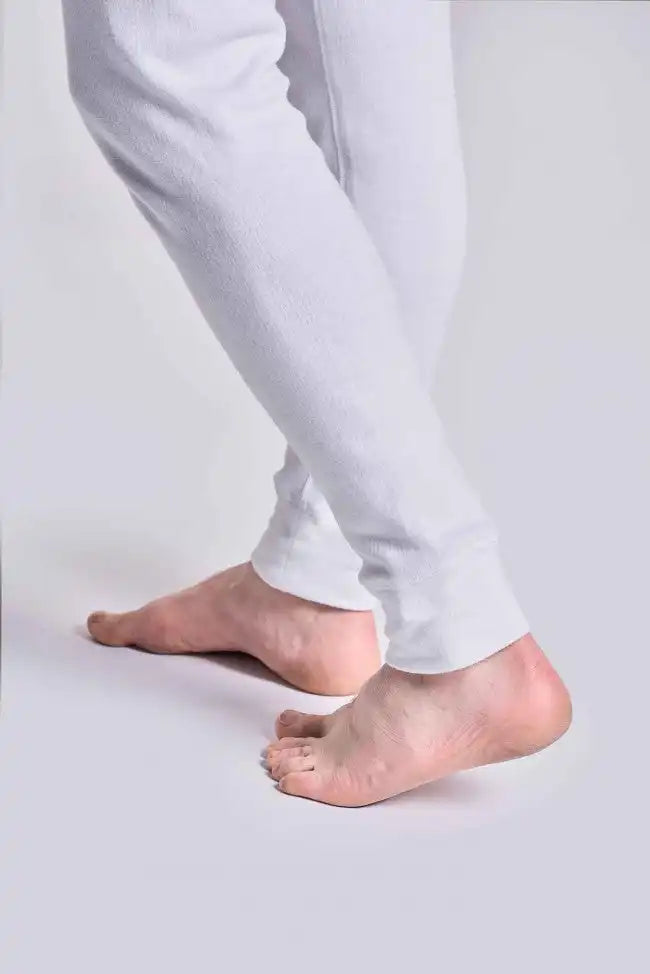 HJ Hall Mens Thermal Long Johns White Northern Ireland Belfast