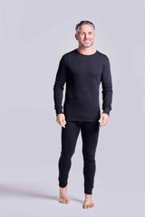 HJ Hall Mens Thermal Long Sleeve Top Black Northern Ireland Belfast