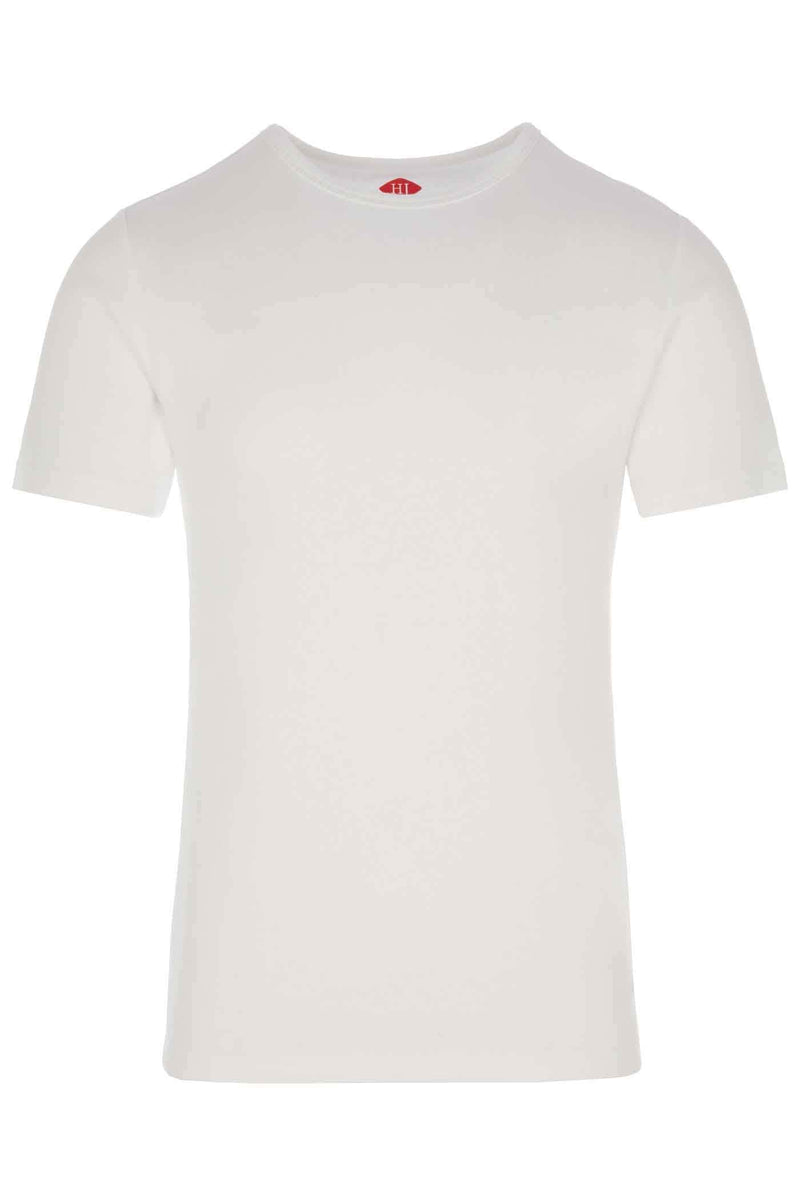 HJ Hall Mens Thermal T-Shirt White Northern Ireland Belfast