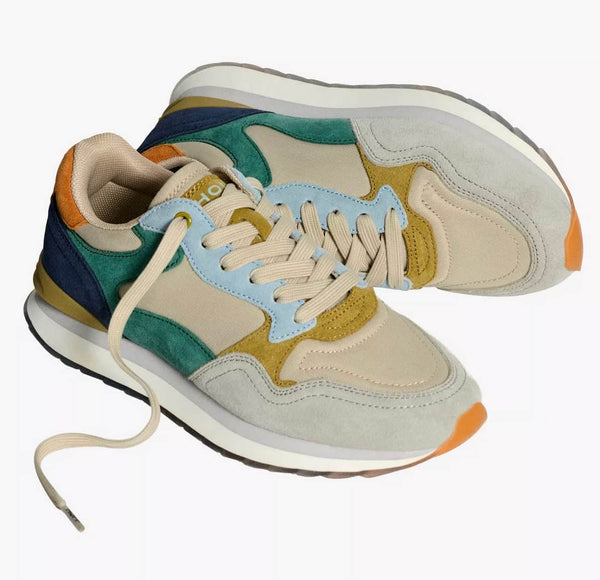 HOFF Mens Singapore City Trainers Beige Multi Northern Ireland Belfast
