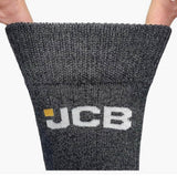 JCB Mens 3 Pack Work Boot Socks Navy/Black/Grey 6-11 Northern Ireland