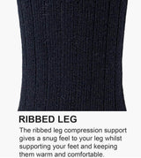 JCB Mens 3 Pack Work Boot Socks Navy/Black/Grey 6-11 Northern Ireland