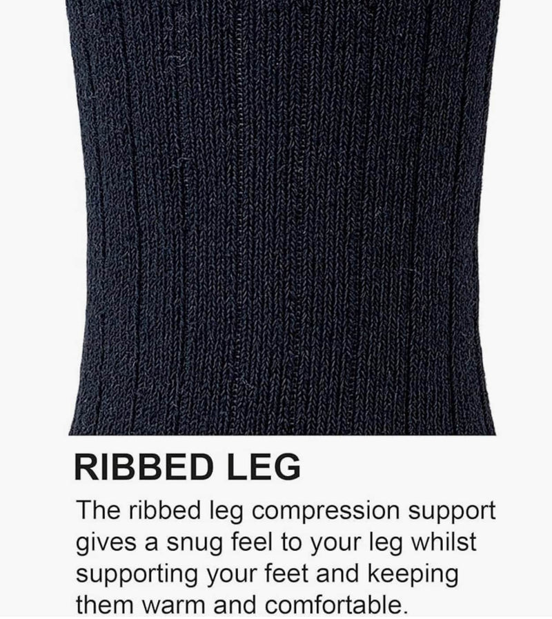 JCB Mens 3 Pack Work Boot Socks Navy/Black/Grey 6-11 Northern Ireland