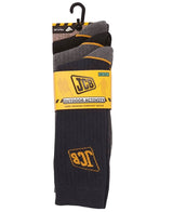 JCB Outdoor Activity Mens Socks - Navy Multicolour