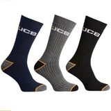JCB Outdoor Activity Mens Socks - Navy Multicolour