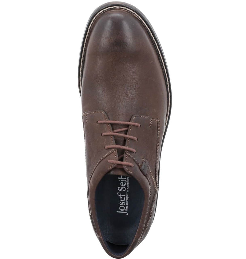 Josef Seibel Earl 05 Camel Brown Leather Shoes Ballynahinch Northern