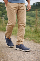 Josef Seibel Men’s Enrico 04 Slip On Casual Shoes Navy Blue Northern