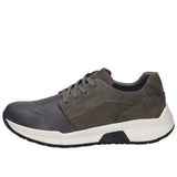 Josef Seibel Mens Mitchell 02 Leather Lace Up Trainers Granit Grey