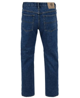 Kam Regular Fit Straight Leg Stonewash Jeans