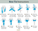 Kensington Plain Black Poly Satis Self-Tie Bow Tie Northern Ireland