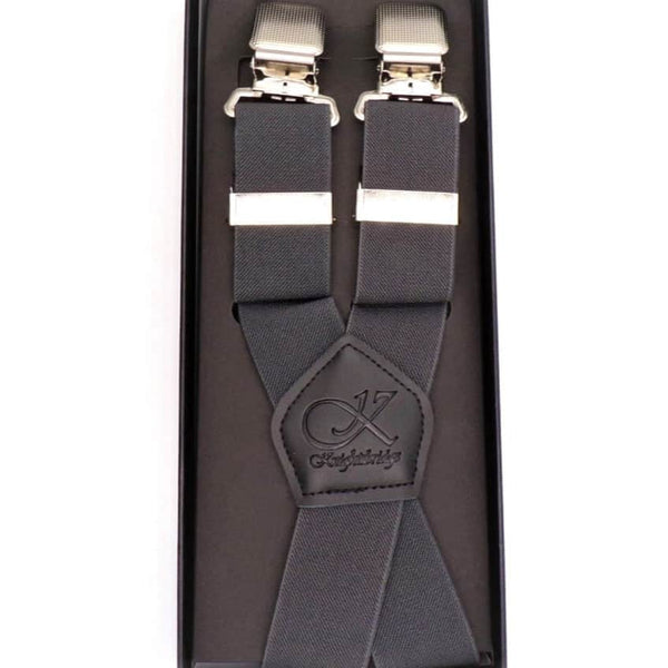 Knightsbridge Mens Braces Grey Northern Ireland Belfast