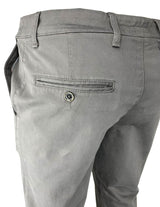 LCDN Stretch Mens Chino Trousers Grey