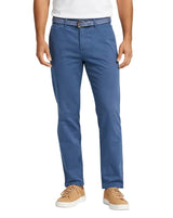 LCDN By Nalo Yansi Stretch Mens Chino Trousers Mid Blue Northern