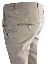LCDN Luigi Stretch Mens Chino Trousers Taupe