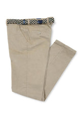 LCDN Men’s Chino Trousers Stretch Fit Straight Leg Beige Northern