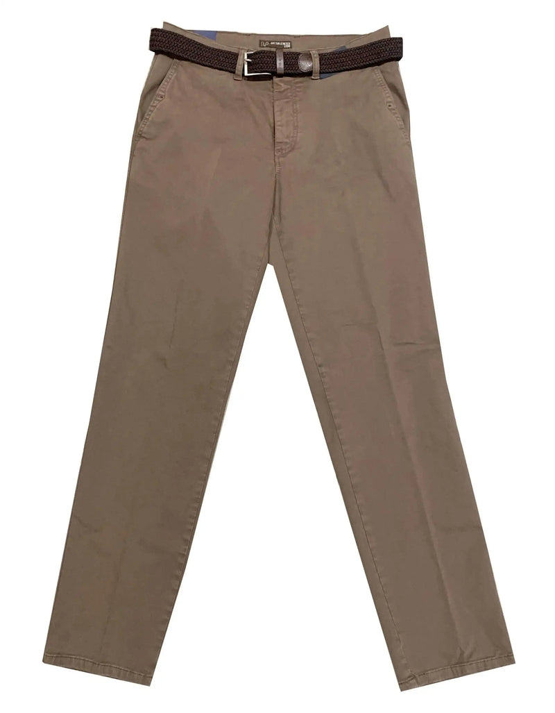 LCDN - Stretch Fit Chino Trousers - Brown.