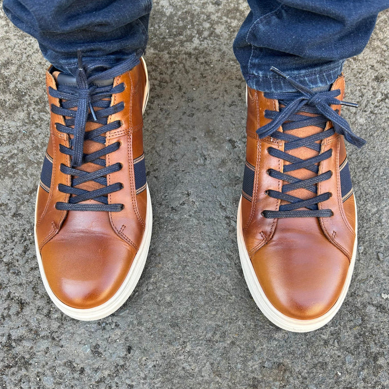 Lloyd & Pryce Mens Cima Sneakers Umber Tan Northern Ireland Belfast