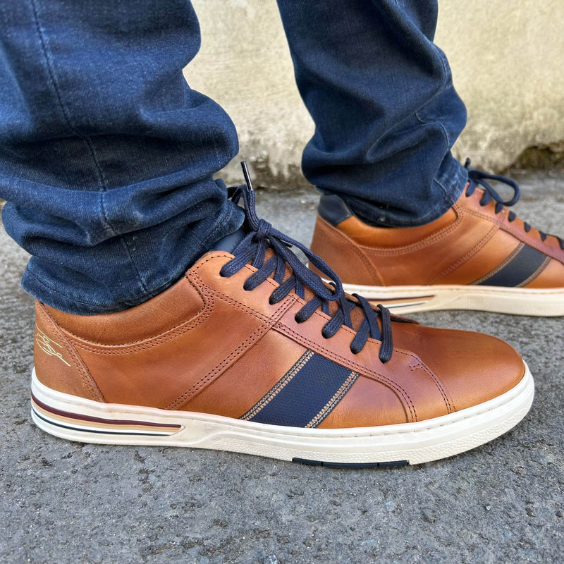 Lloyd & Pryce Mens Cima Sneakers Umber Tan Northern Ireland Belfast