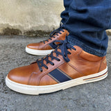 Lloyd & Pryce Mens Cima Sneakers Umber Tan Northern Ireland Belfast