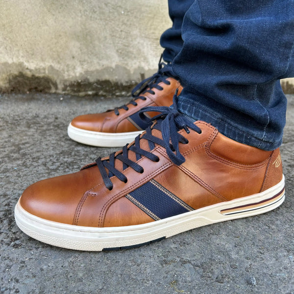 Lloyd & Pryce Mens Cima Sneakers Umber Tan Northern Ireland Belfast