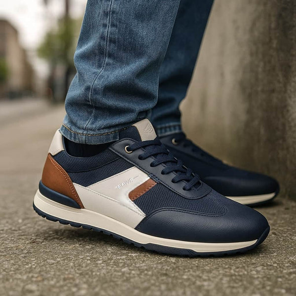 Lloyd & Pryce Mens Deswal Sneakers Atlantic Navy Northern Ireland