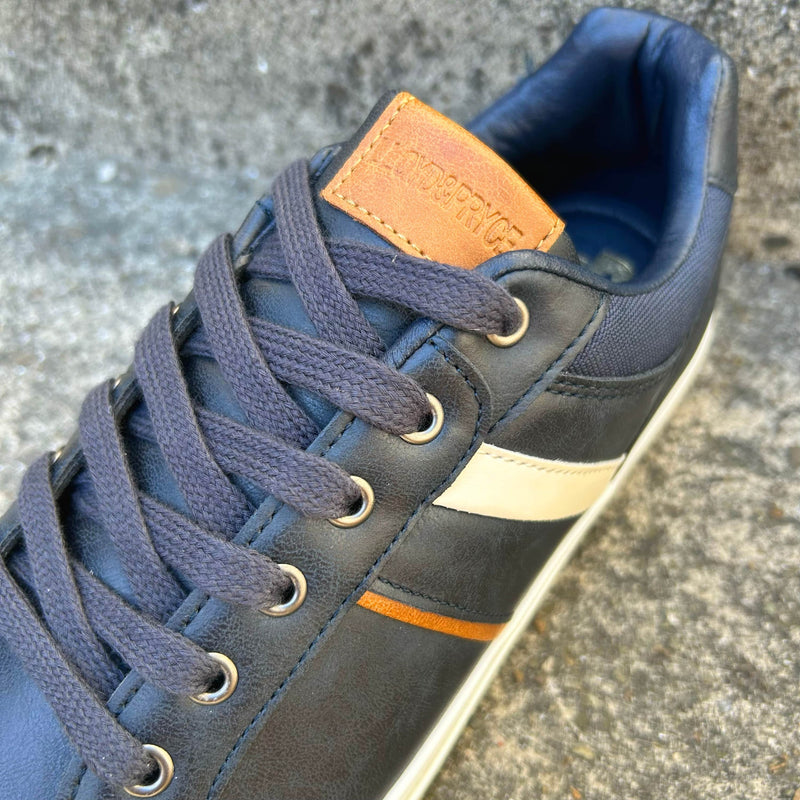 Lloyd & Pryce Mens Newell Sneakers Atlantic Navy Northern Ireland