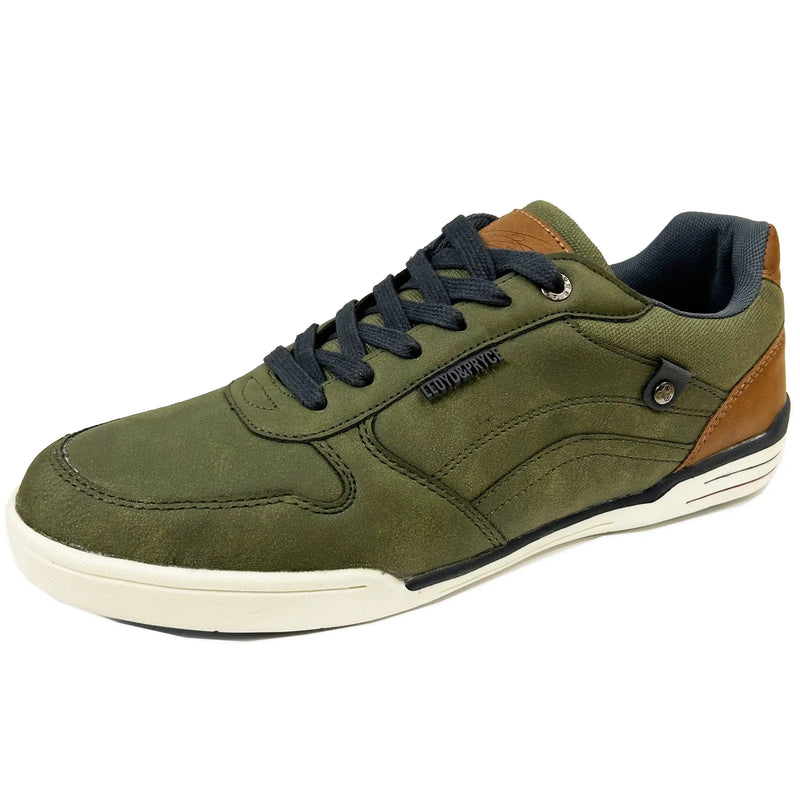 Lloyd & Pryce Mens Padovani Casual Sneaker Shoes Fern Northern Ireland