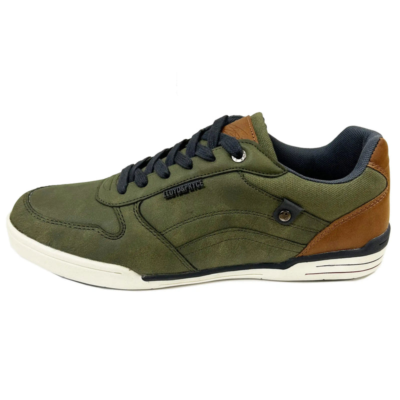 Lloyd & Pryce Mens Padovani Casual Sneaker Shoes Fern Northern Ireland