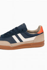 Lloyd & Pryce Mens Sneakers Zazi Sandstorm Navy Northern Ireland