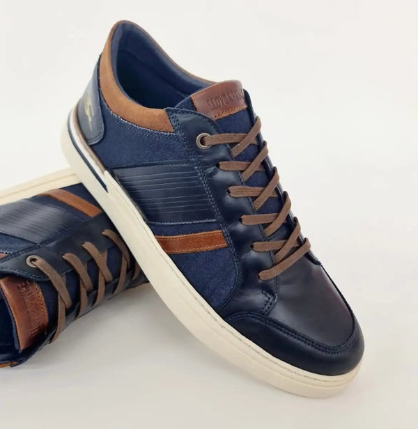 Lloyd & Pryce Tommy Bowe Mens Sneakers Garbisi Storm Navy Northern