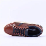 Lloyd & Pryce Tommy Bowe Mens Sneakers Garbisi Umber Tan Northern