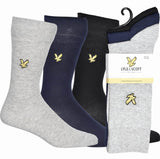 Lyle & Scott Angus 3 Pack Socks Black/Grey/Navy 7-11UK
